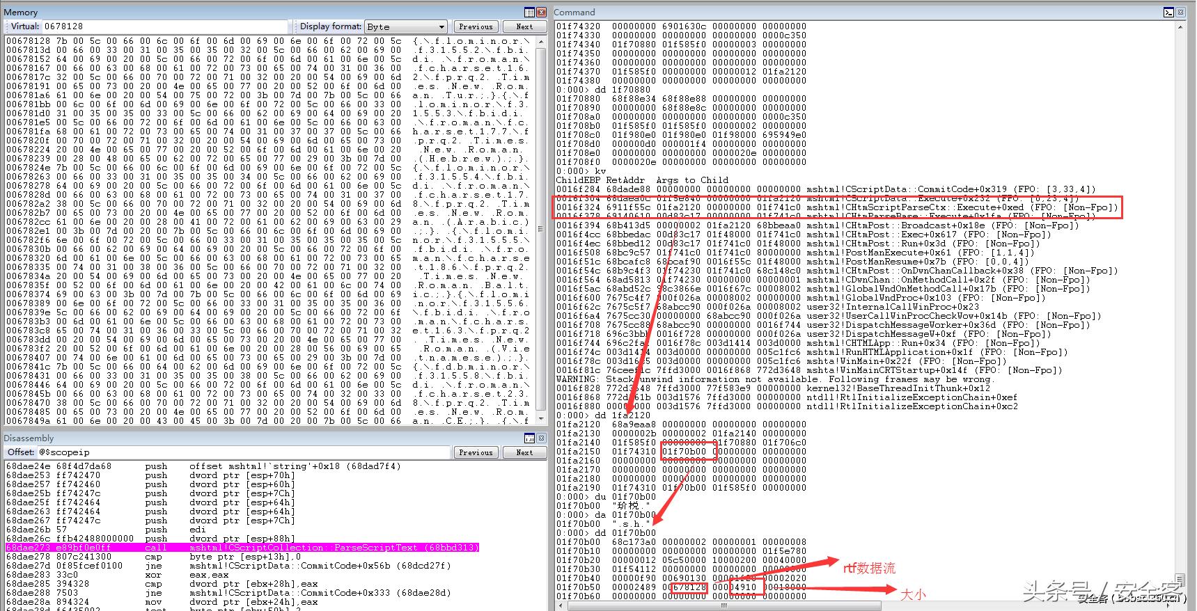 传播银行类木马的Office0day漏洞技术分析
