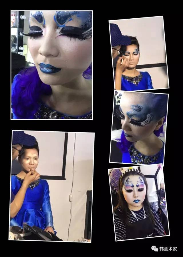 舞台妆的造型特点与技法,舞台妆彩绘基本功