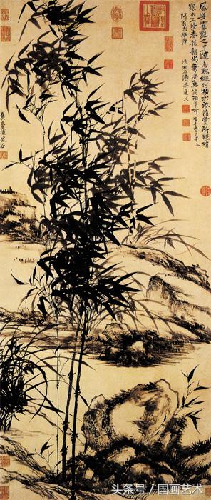 兰图国画图片,国画大师兰草画欣赏