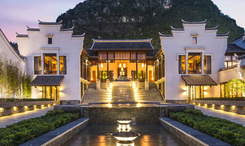 阳朔悦榕庄酒店景观设计,阳朔悦榕庄酒店附近景点