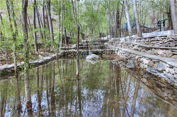 曲阳虎山淘金洞,保定虎山金矿