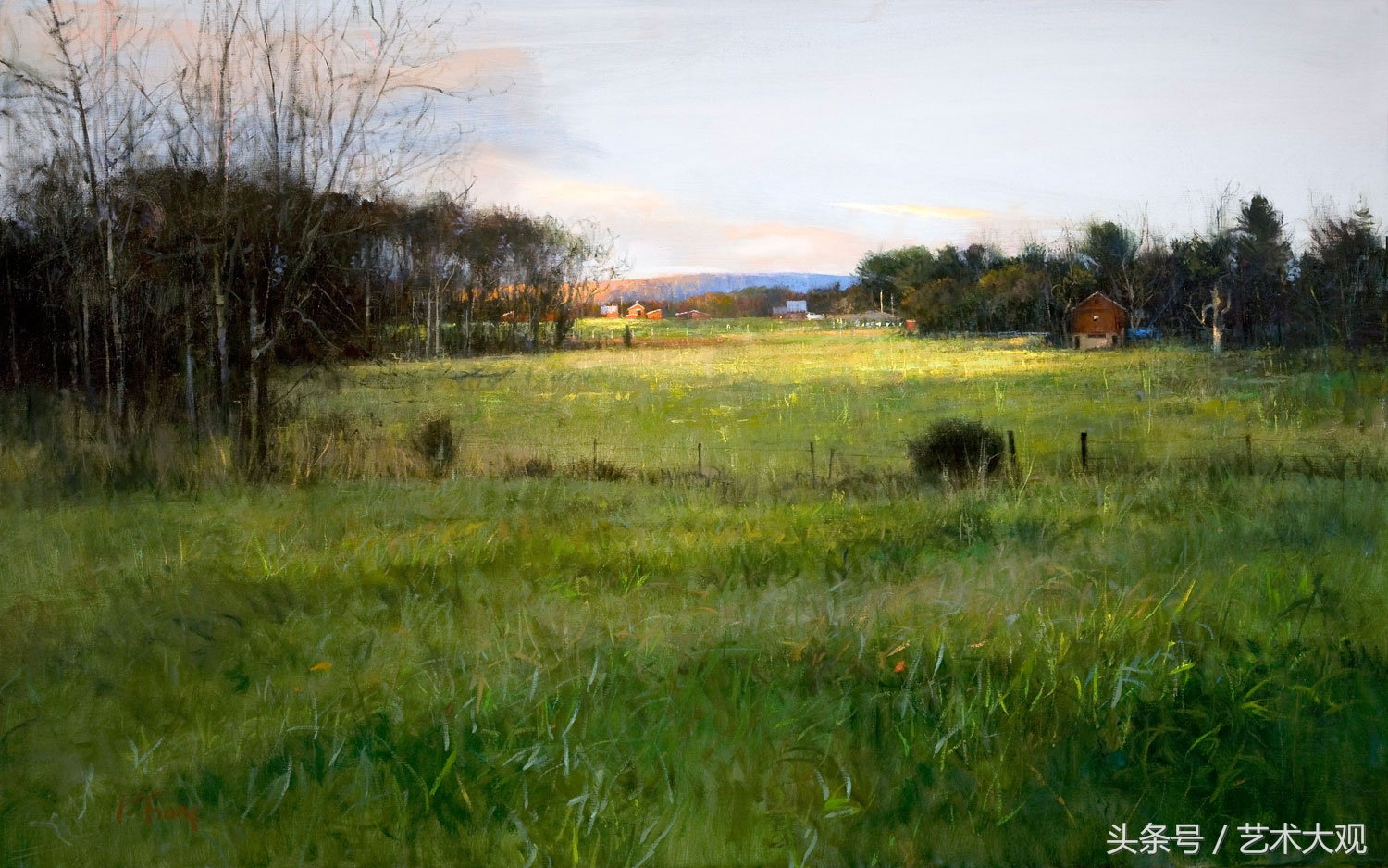 冉茂芹风景小油画写生视频,崔根男风景油画写生视频
