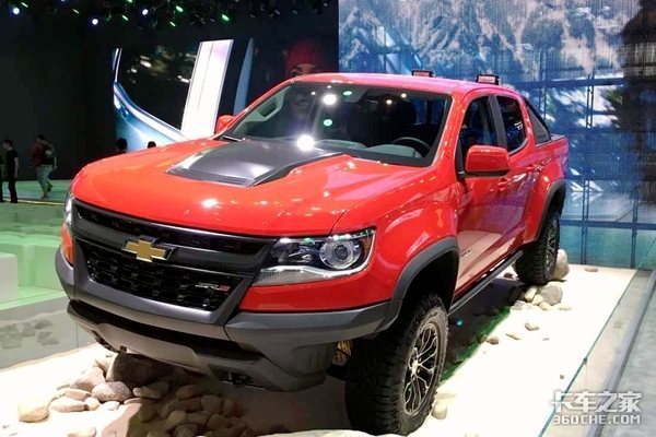 雪佛兰皮卡越野最强款,猛禽汽车美式皮卡越野
