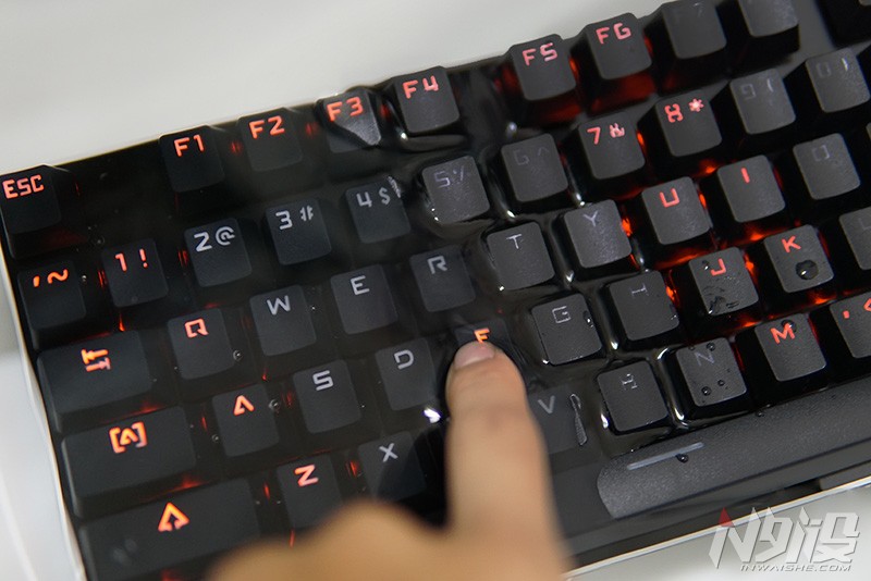 腹灵光魔键盘拆解,腹灵光魔凯华光轴机械键盘评测