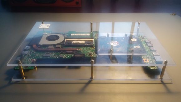 diy木制笔记本电脑机箱,旧办公电脑机箱diy