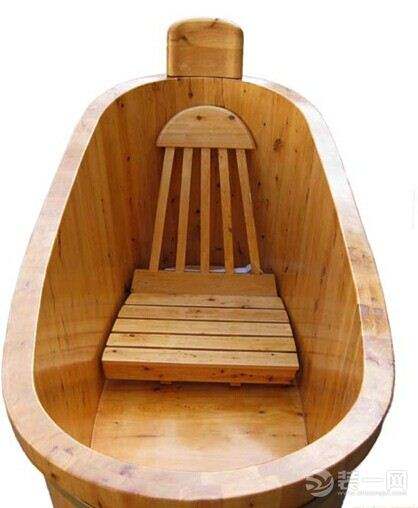 小户型家用木浴桶,小浴室泡澡桶买什么样的实用
