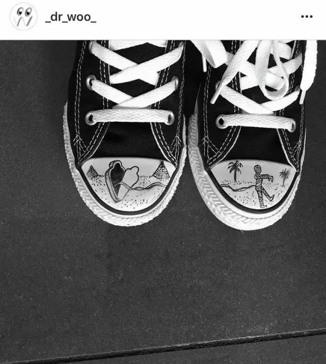 你把球鞋这样穿,我给100分