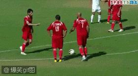 足球十大搞笑进球动图,最经典搞笑中超足球gif