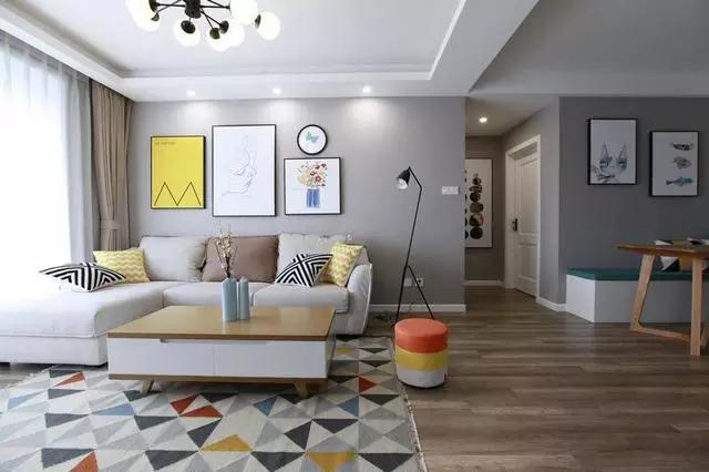 120平米10万轻奢风装修,年轻装修风格100平