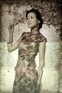 改良版旗袍美人,最爱旗袍