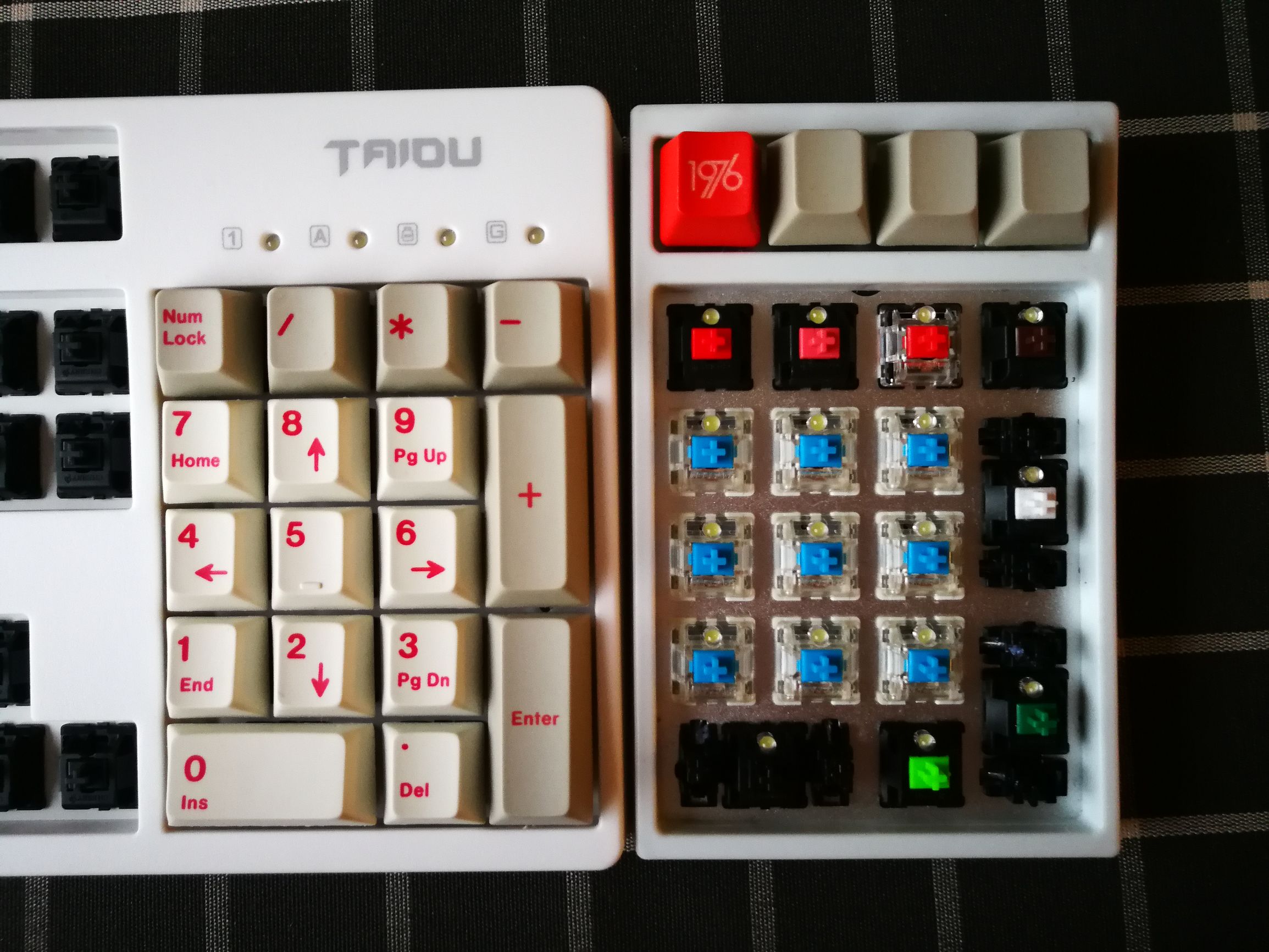 190元钛度键盘,钛度k550机械键盘