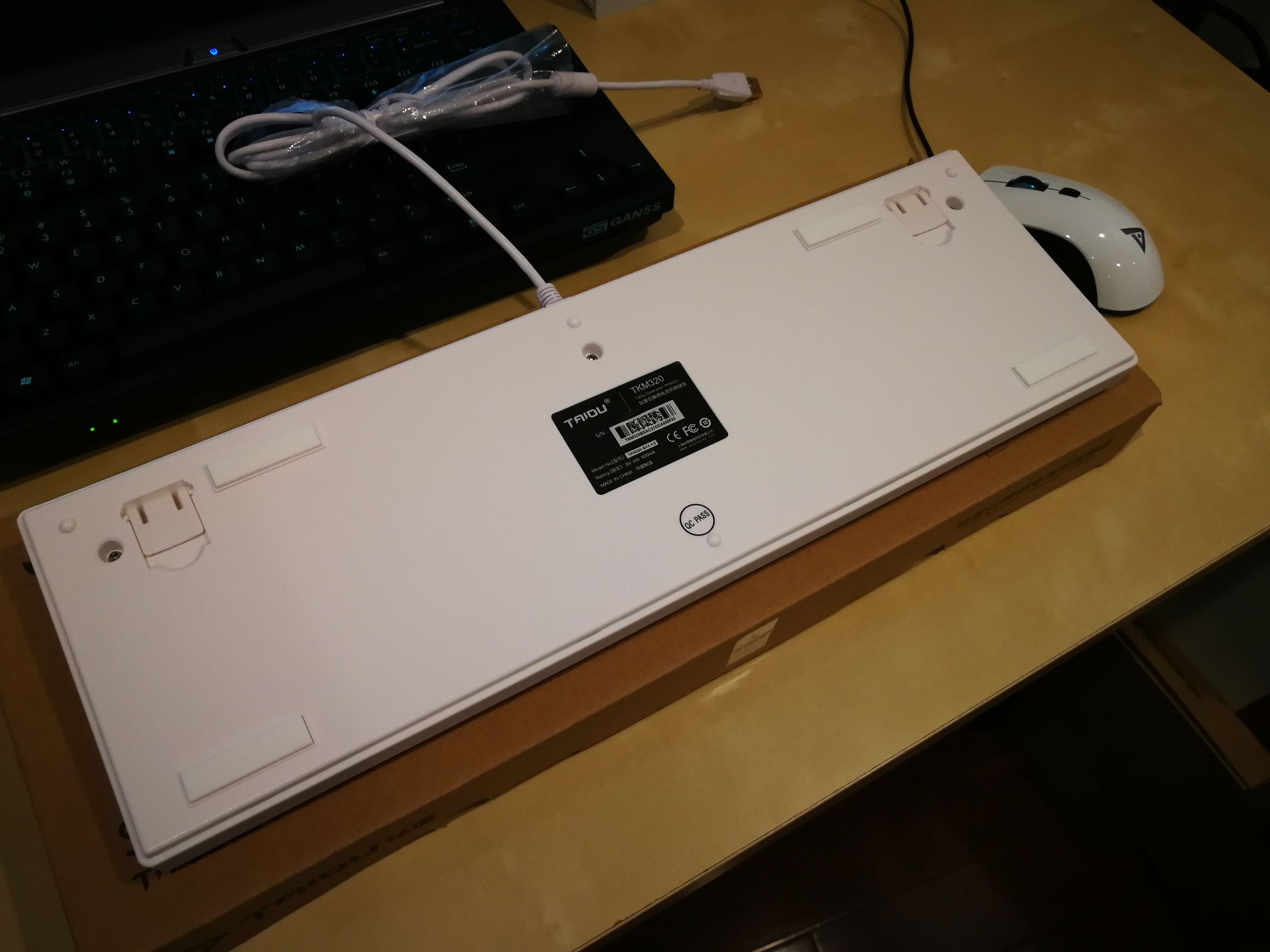 190元钛度键盘,钛度k550机械键盘