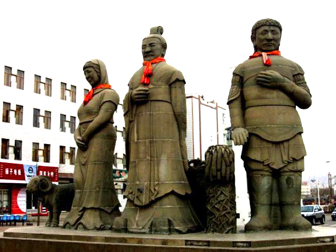 金昌骊靬古城的人,金昌市永昌县骊靬村