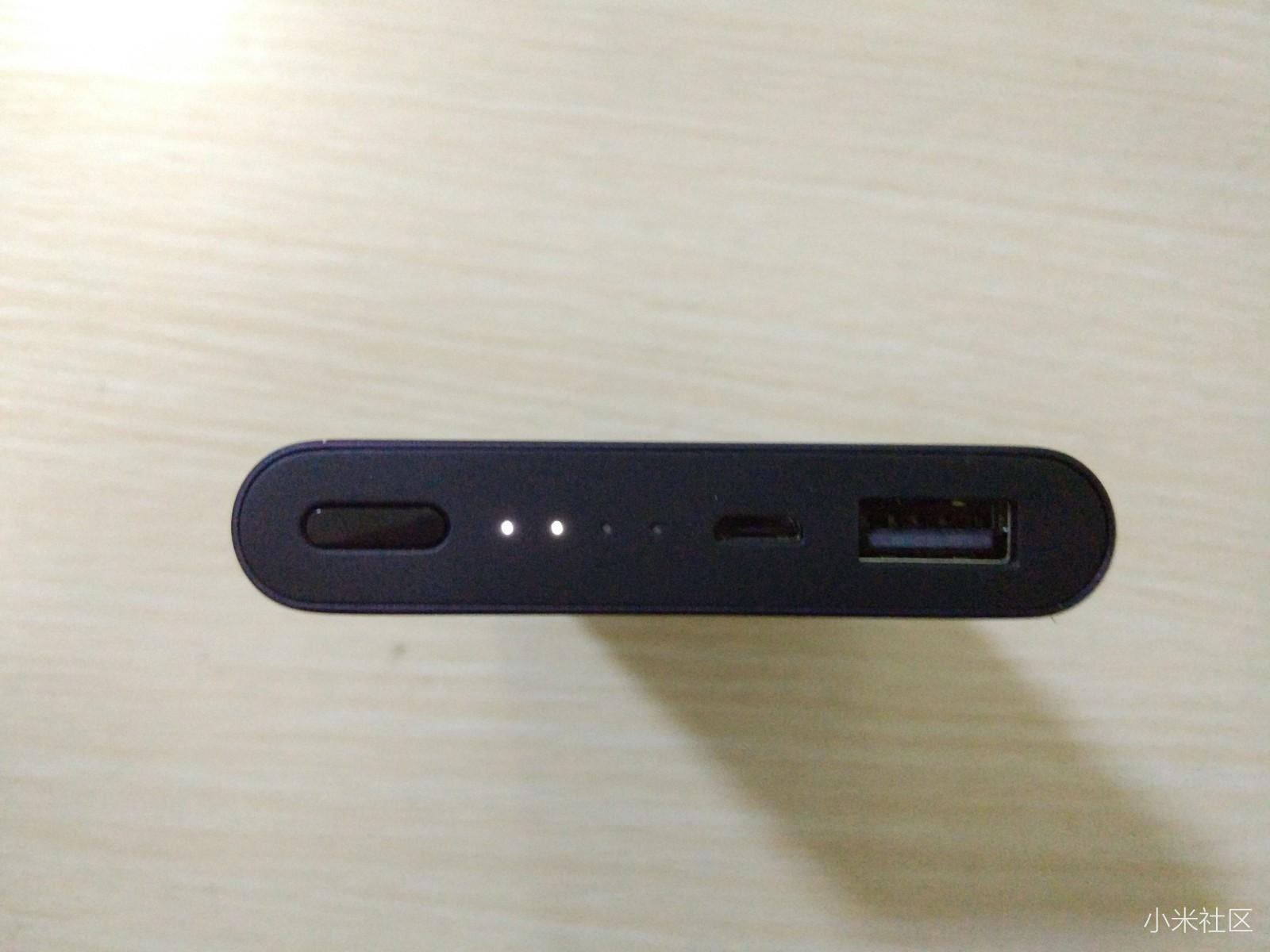 新小米移动电源2使用说明书,小米移动电源2按键功能