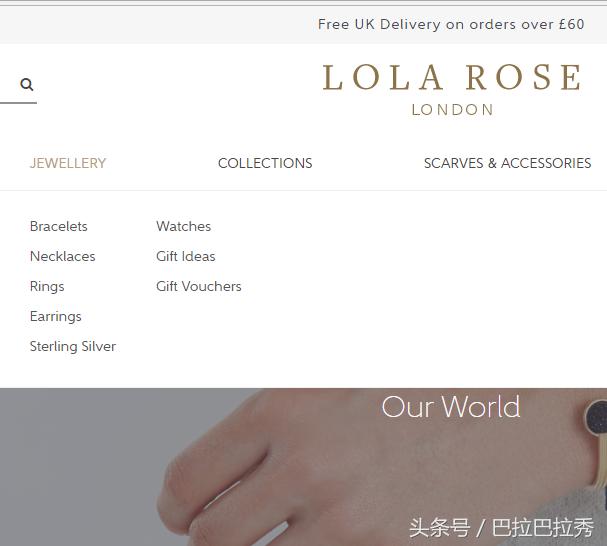 lolarose英国女王,lolarose英国小众手表