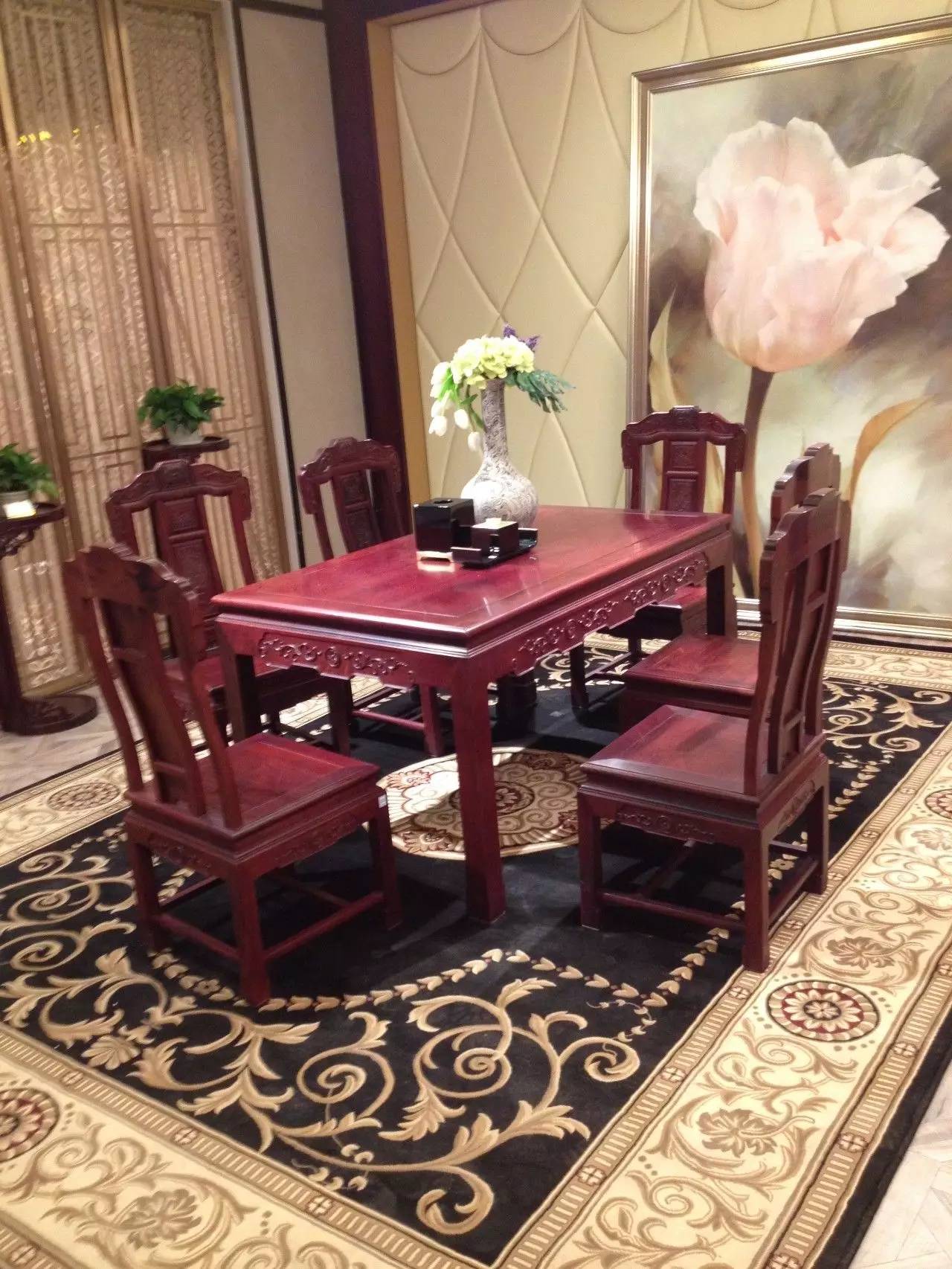 30秒教你选家具,五件红木家具正确摆放