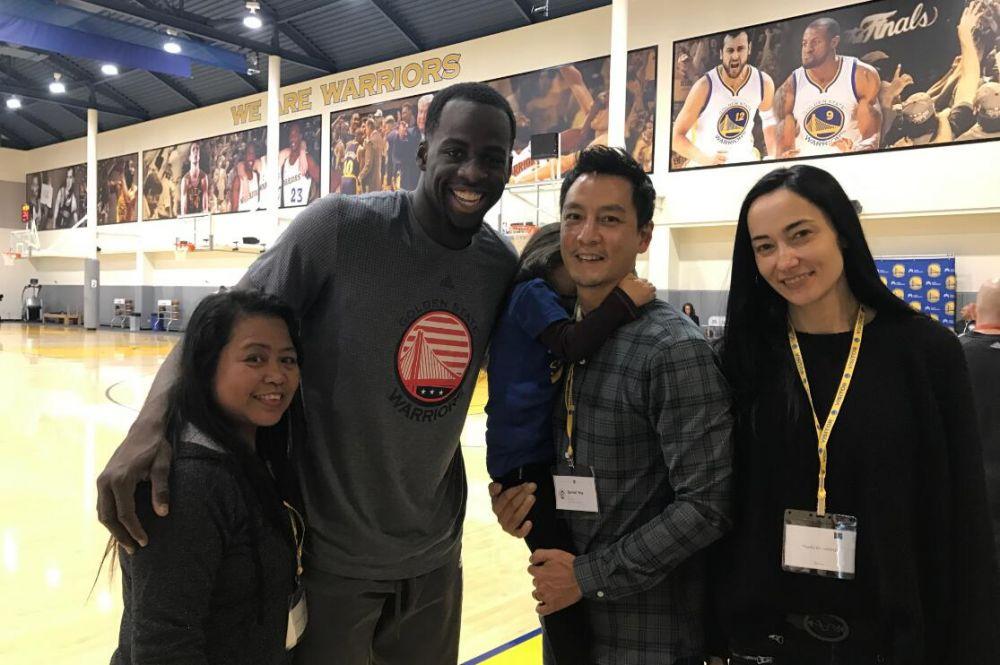 潘晓婷加入周杰伦吴彦祖明星勇士球迷阵营！最无敌勇蜜竟是他！