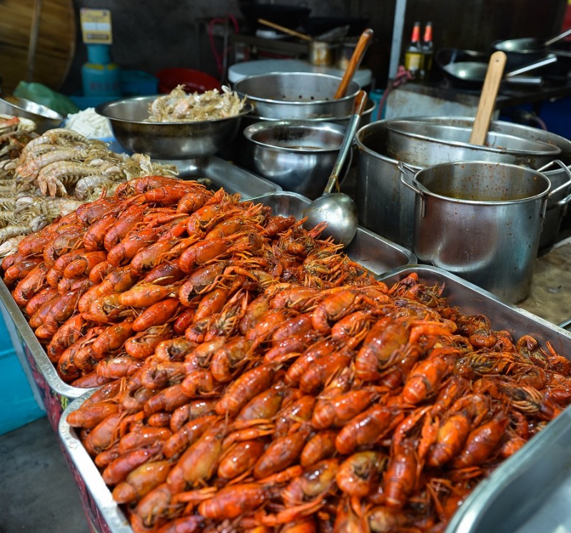撸起袖子吃大席,撸起袖子吃海鲜