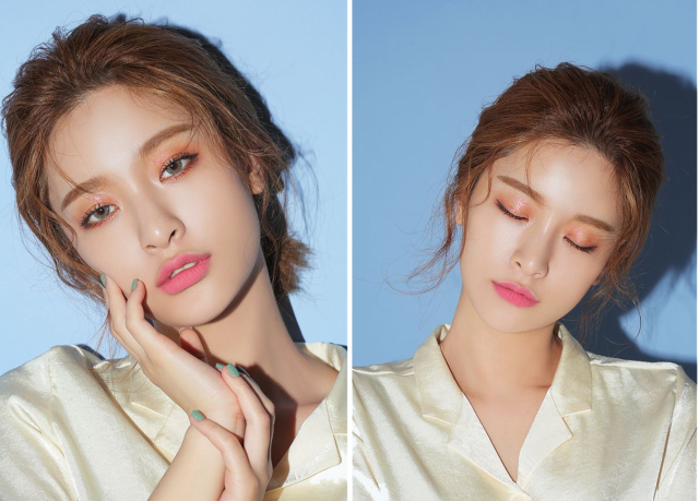 景甜唐嫣的落肩外套助你慵懒过冬 (景甜清冷富贵花妆容)