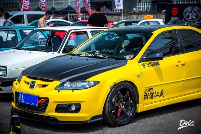 老马6合法外观改装案例,老马6改装昂克赛拉18寸轮毂