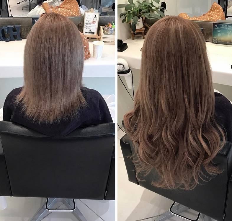 超级自然的隐形无痕接发,高质感无痕接发