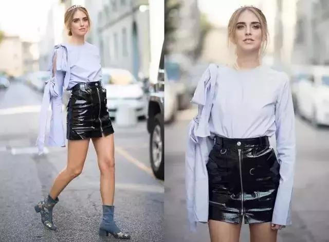 渔网袜潮酷搭配,破洞渔网袜穿搭