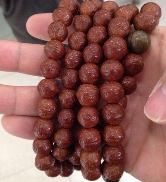 凤眼菩提盘的发黑还有补救办法吗,大肠型凤眼菩提盘玩效果图片