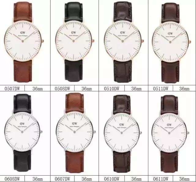 dw手表张艺兴戴过的款式,dw男手表款式