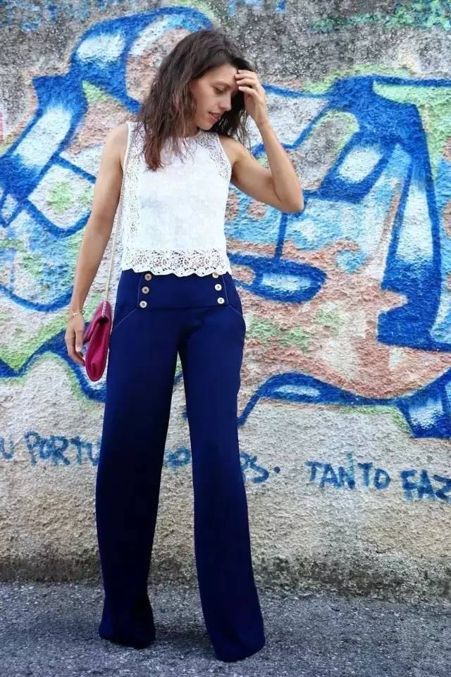 水手裤穿搭视频,水手加厚运动裤