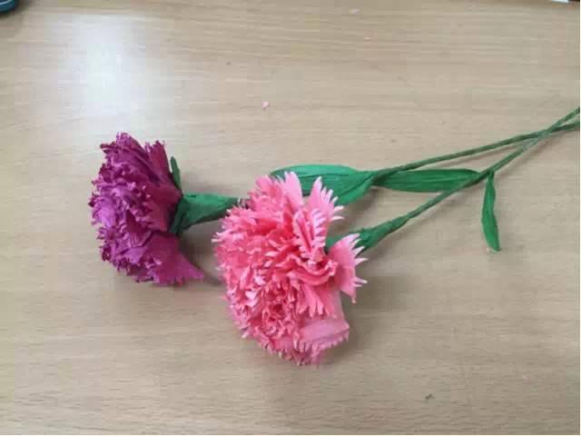 母亲节礼物手工康乃馨用卫生纸折,母亲节的康乃馨怎么做视频