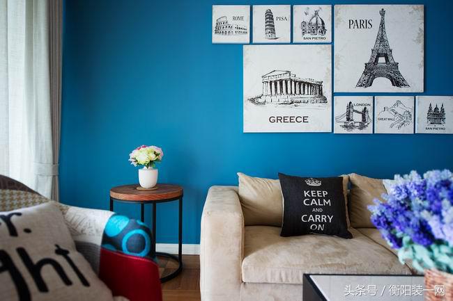 海洋蓝色和灰色哪个好看,海洋蓝色风格