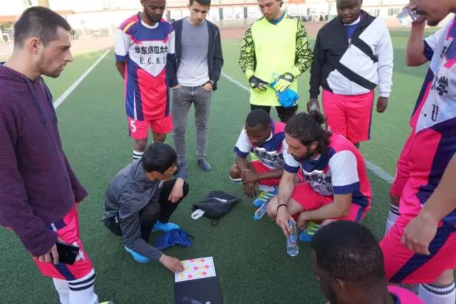 帅气的中国足球队,上海华东师大足球队