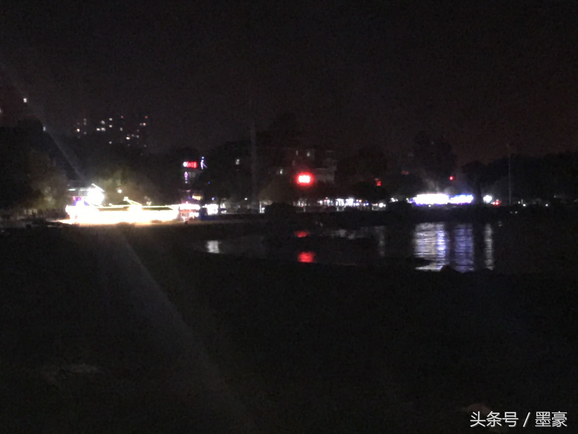 葫芦岛海滨之夜,葫芦岛兴城海滨之夜
