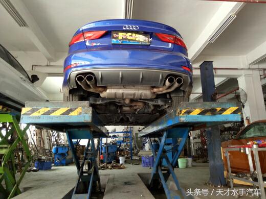 奥迪s3改装rs包围,奥迪s3改装rs3尾喉