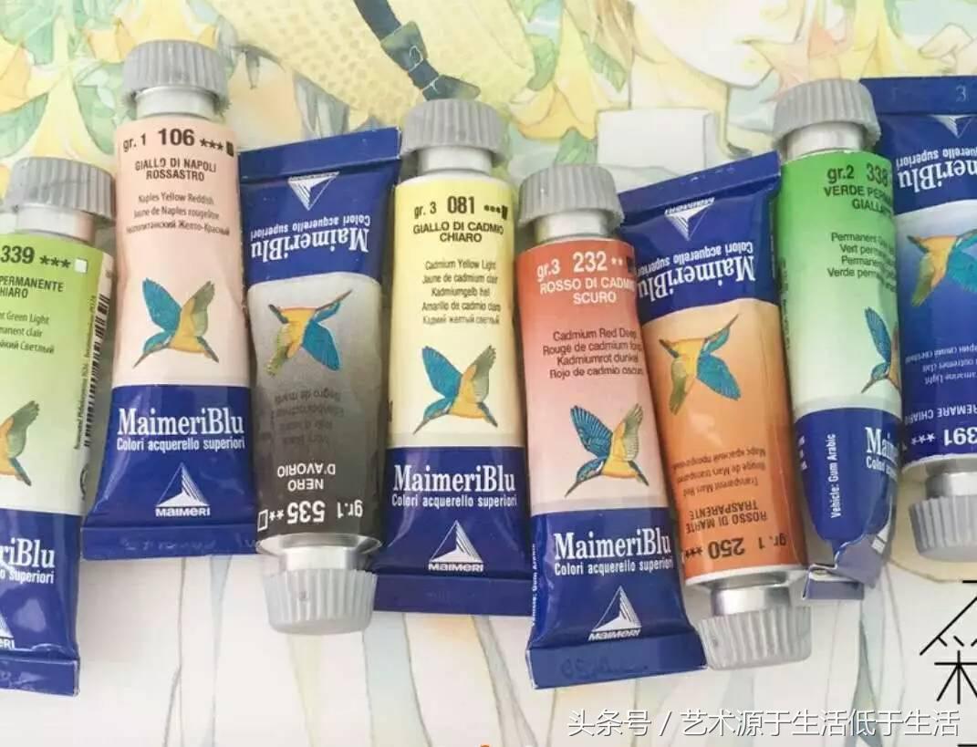 初学者怎么选择水彩颜料,初学者如何选择好的水彩颜料