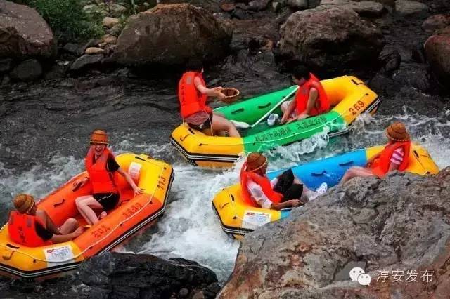 淳安峡谷漂流,淳安八都漂流