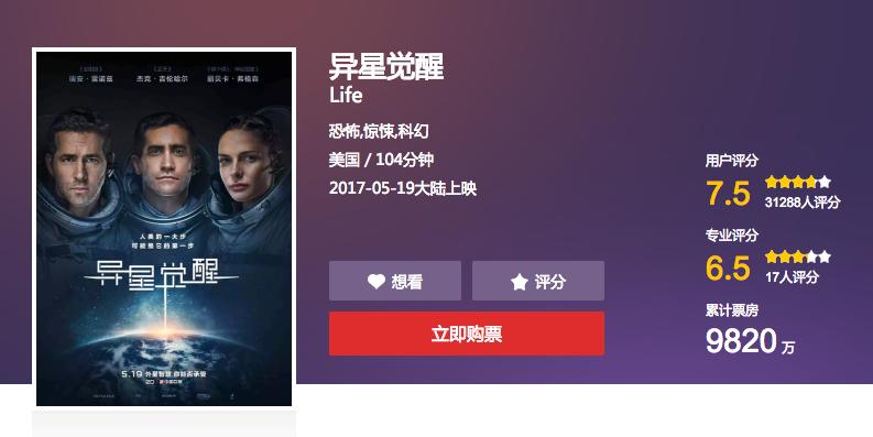 异星觉醒精彩部分,异星觉醒评分