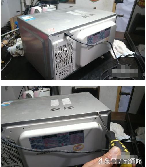 微波炉二极管击穿维修,微波炉磁控管插脚击穿怎么回事