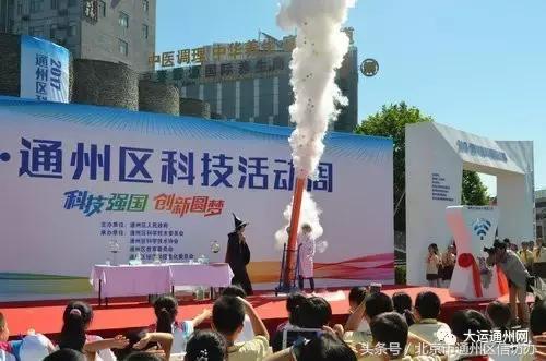 2019年北京科技周开幕式,通州区科技周重要通知