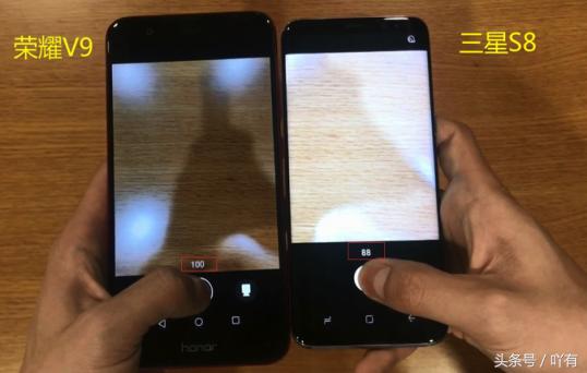 三星s8对比荣耀9,荣耀10和三星s8
