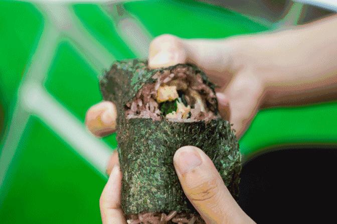 现在最火的网红日本饭团专门店,福清龙田网红饭团