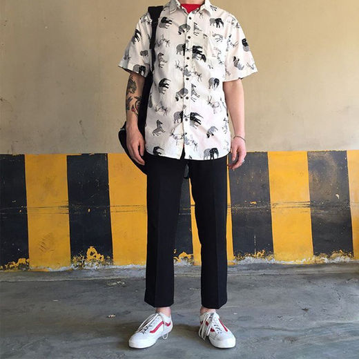 gd把这双vans活生生穿成新爆款,gd海外限定款vans