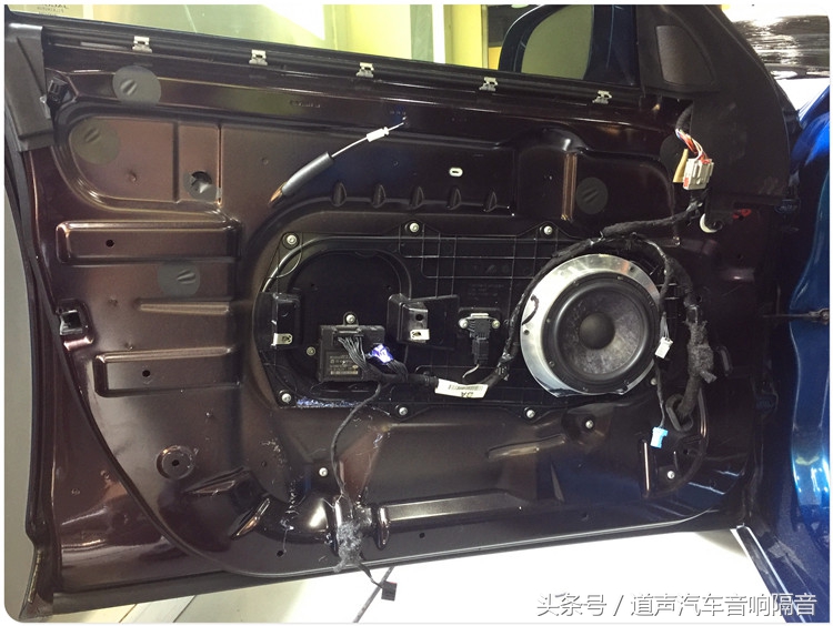 捷豹xf音响改装案例,捷豹XFL音响升级德国彩虹音响