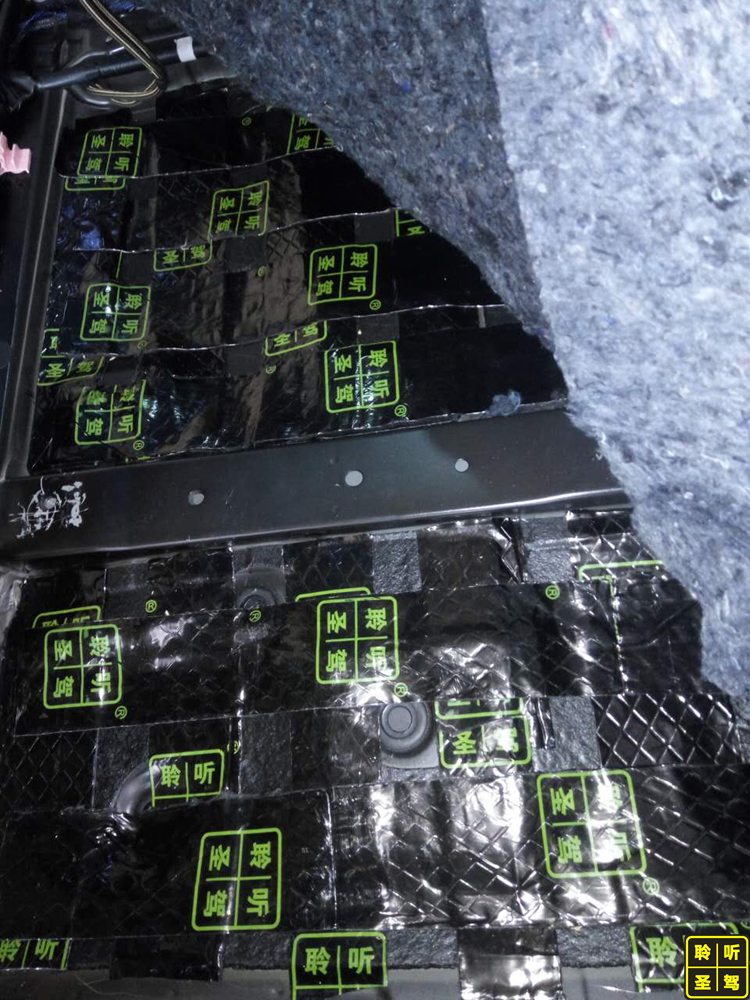 济南奔腾x80引擎盖隔音,奔腾x80胎噪隔音解决方案