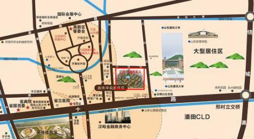 三庆城市主人现房,济南三庆城市主人南侧地块规划