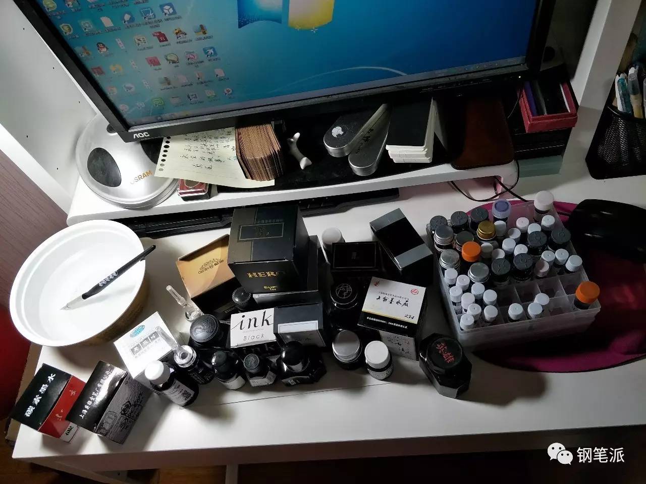 国产蓝黑色墨水测评,变态墨水