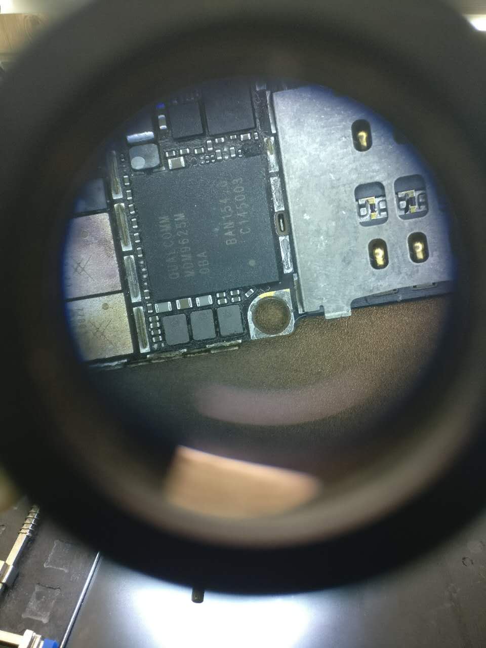 苹果6插卡无服务有串号维修案例,苹果6插卡显示无sim卡