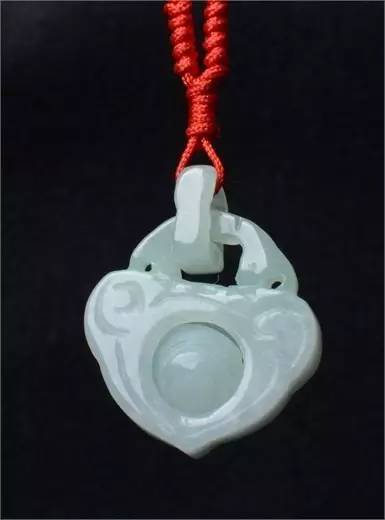 揉合*善美真**的玉——平安锁