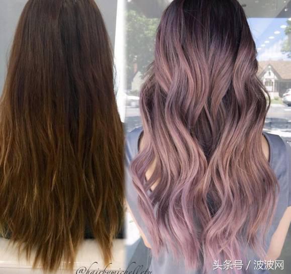 半截黄半截黑染深色,半截黄半截黑头发染什么