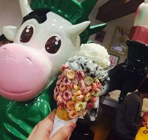 8个不同颜色的冰淇淋,西安创意冰淇淋推荐